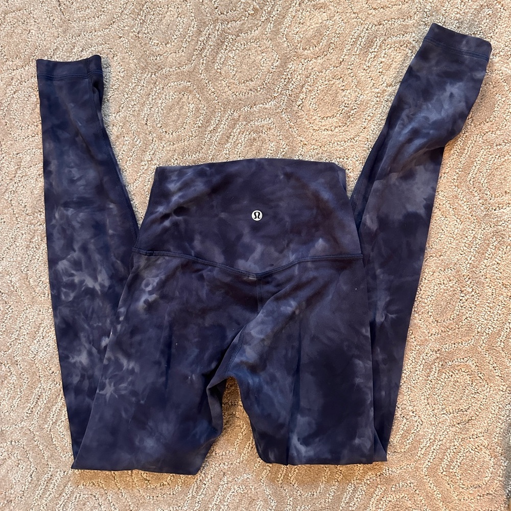 Lululemon marbled leggings 25”